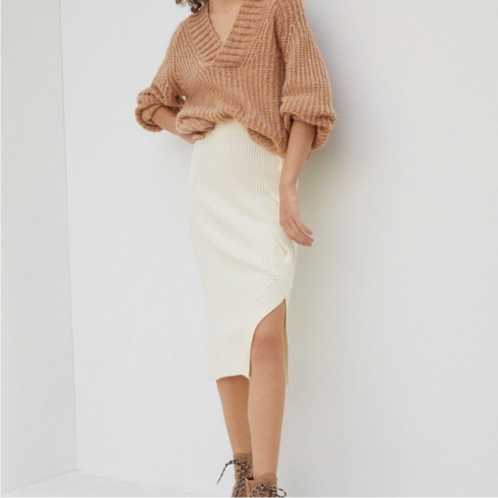 Maeve by Anthropologie Desiree Midi skirt